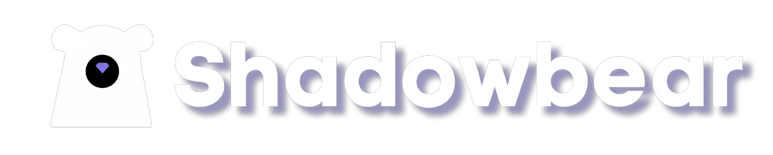 Shadowbear.io Logo Inverse