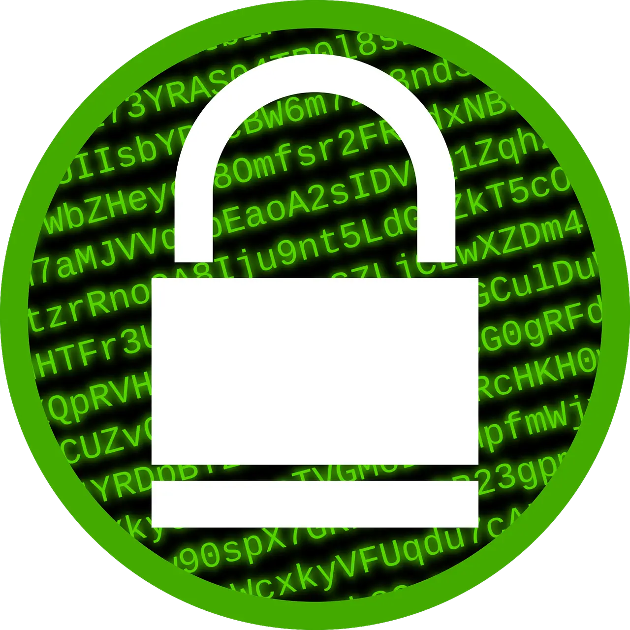 Free computer encrypt encryption vector